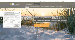Desktop Screenshot of ferienpark-usedom.eu