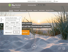 Tablet Screenshot of ferienpark-usedom.eu